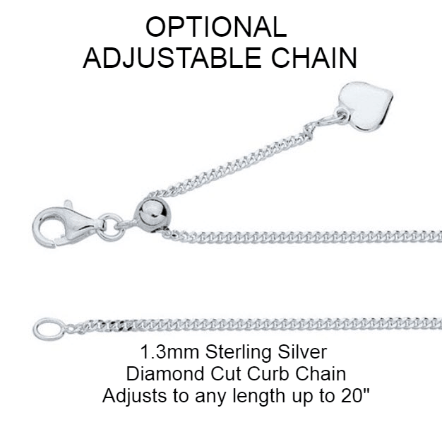 optional adjustable chain