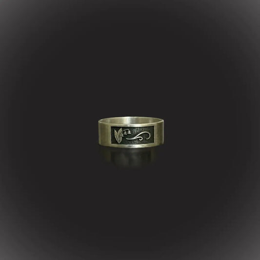 may lily of the valley birth month ring band