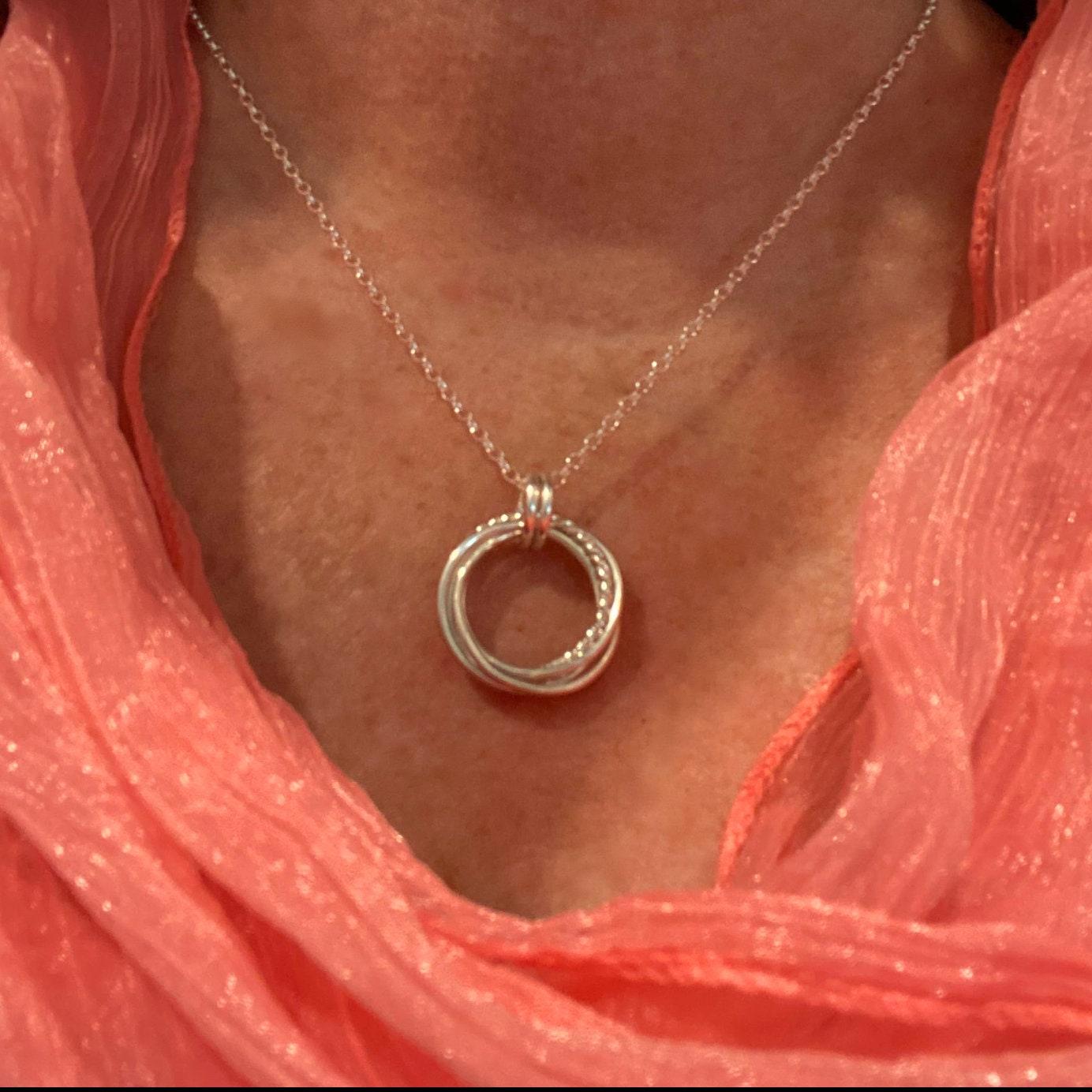5 Generations Sterling Silver Pendant