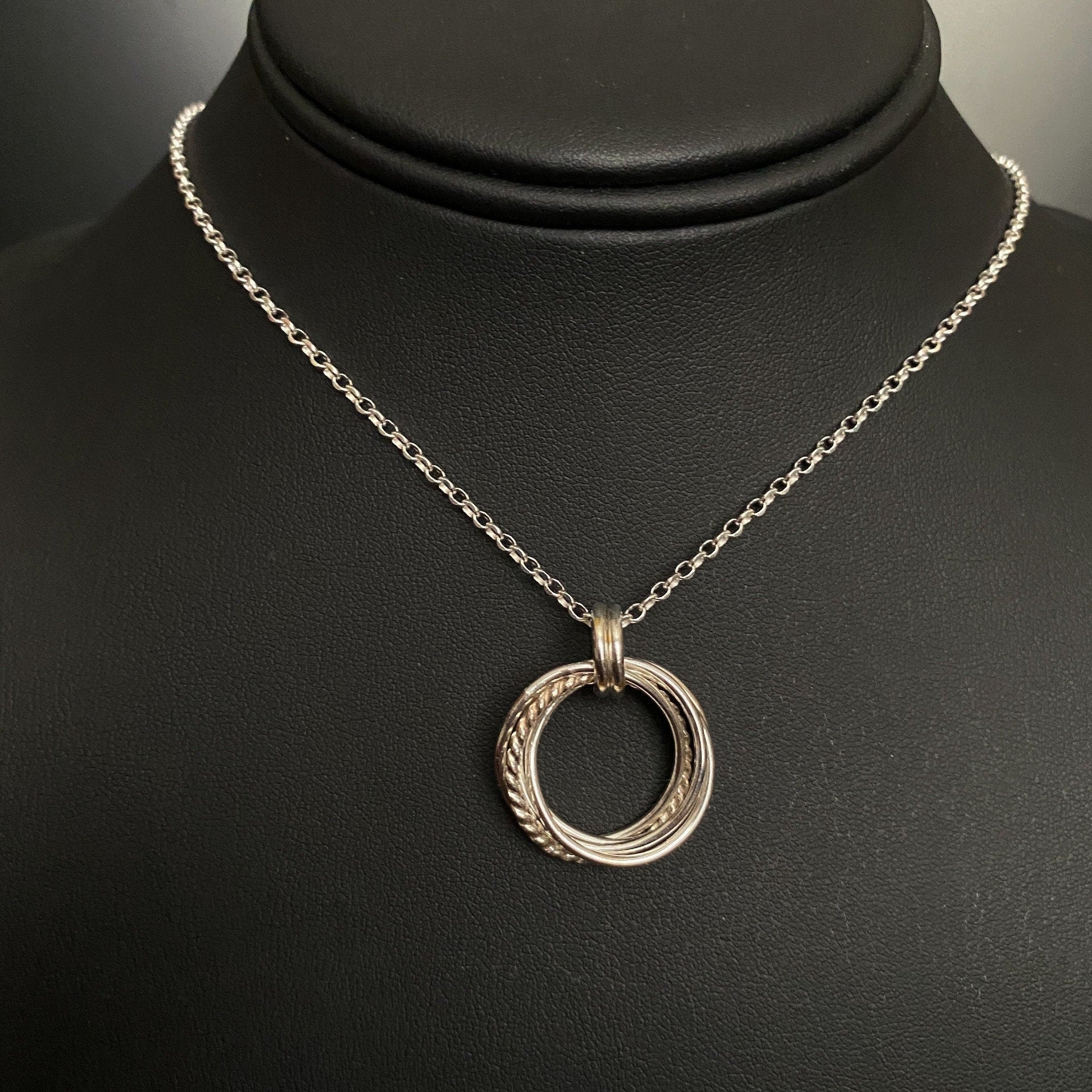 5 Generations Sterling Silver Pendant