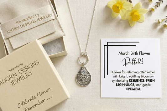 Birth Month Flowers: A Guide to Their Symbolism & The Jewelry That Holds Their Meaning