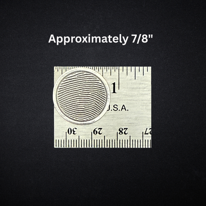 Personalized Sterling Golf Ball Marker