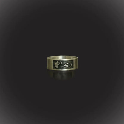 may lily of the valley birth month ring band
