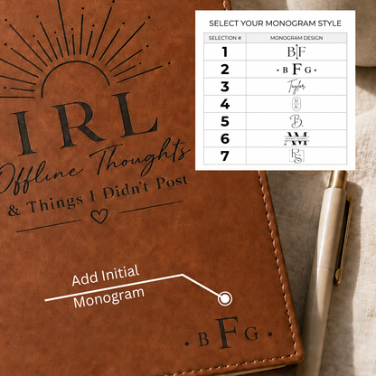 Analog IRL Journal | Offline Thoughts & Things I Didn't Post