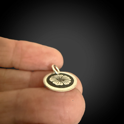 Birth Flower Family Necklace | Sterling Silver Personalized Charm Necklace