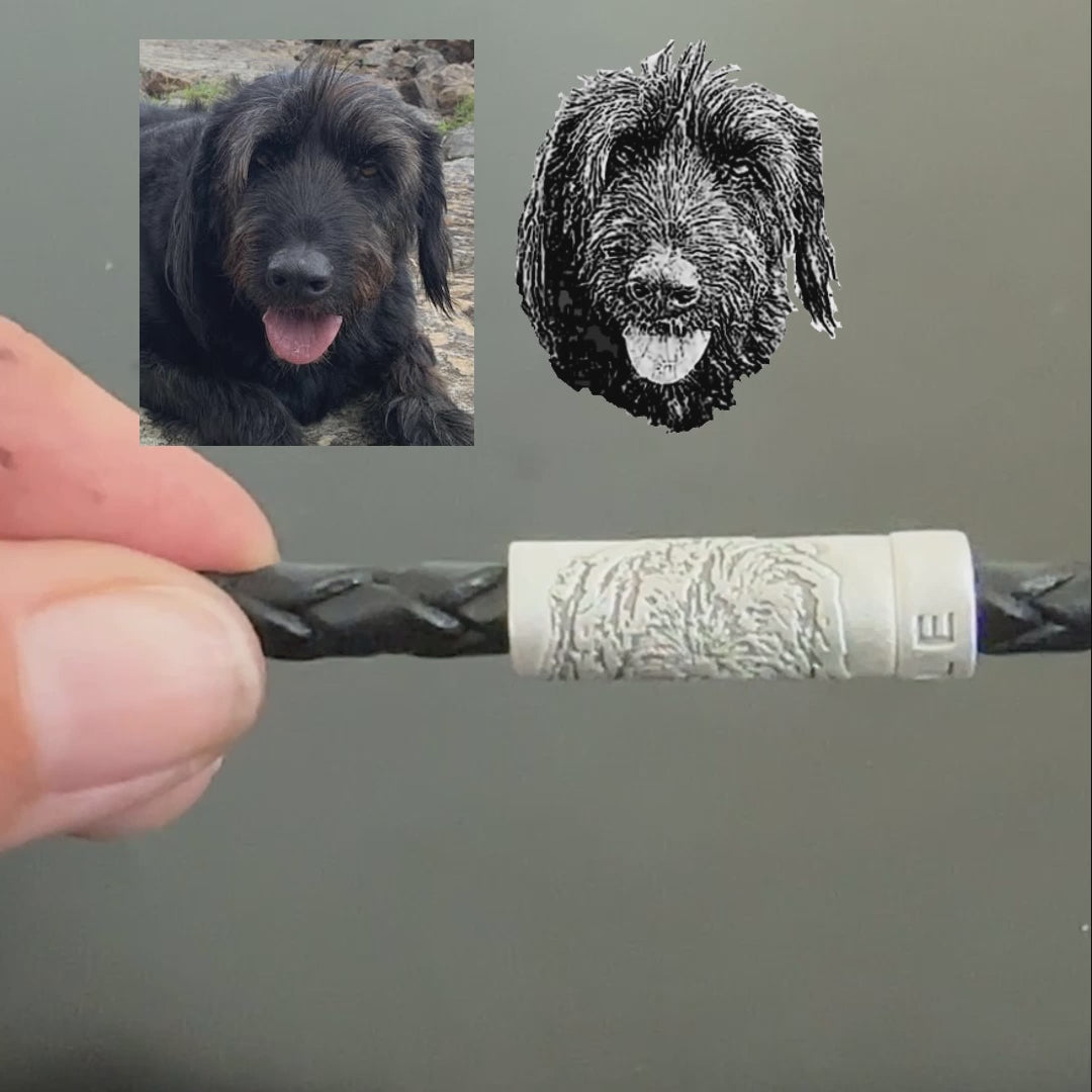 pet photo memorial bracelet video