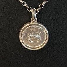 Double Sided Sterling Silver Fingerprint Pendant - Adorn Designs Jewelery